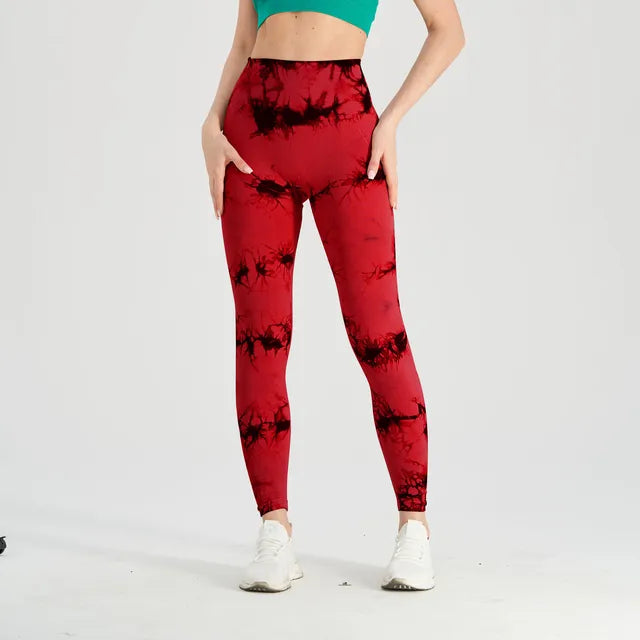 Seamless Tie Dye Leggings